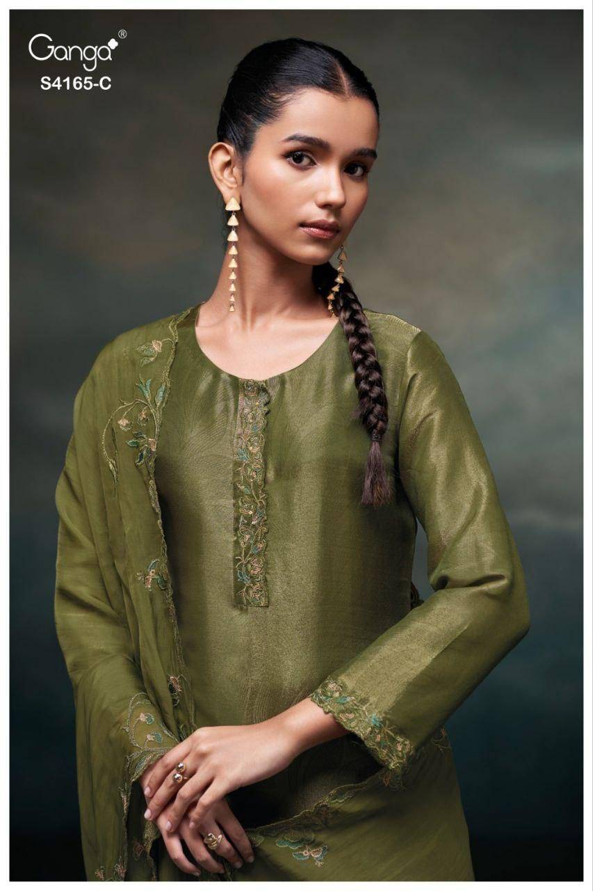 Ganga Kyana 4165 Wholesale salwar kameez suppliers